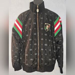 AVIREX Mens Mesh Nylon Full Zip Jacket L